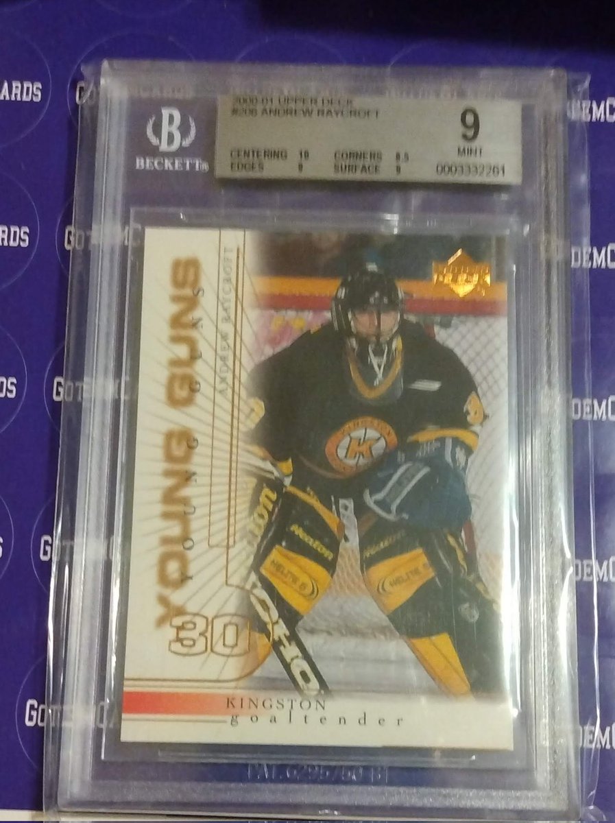 GotdemCards's tweet photo. Old school Young Guns  Patrick Roy BGS 9 with subgrades 10 centering 👍
#bearthek 

Send offers best offer takes it Home 

#hockey #hockeycards #NHL https://t.co/4qLRjwzX3y
