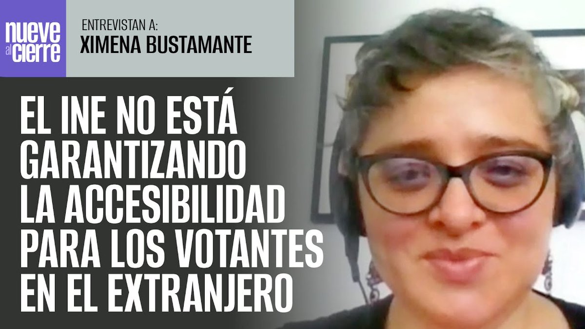 #Entrevista ¬ INE no está garantizando accesibilidad para votantes en el extranjero: Mexicana en EU

@RomiinaGandara conversa con Ximena Bustamante, fundadora Del Fondo de Mujeres Indocumentadas... youtu.be/6s6tiZvDvGU