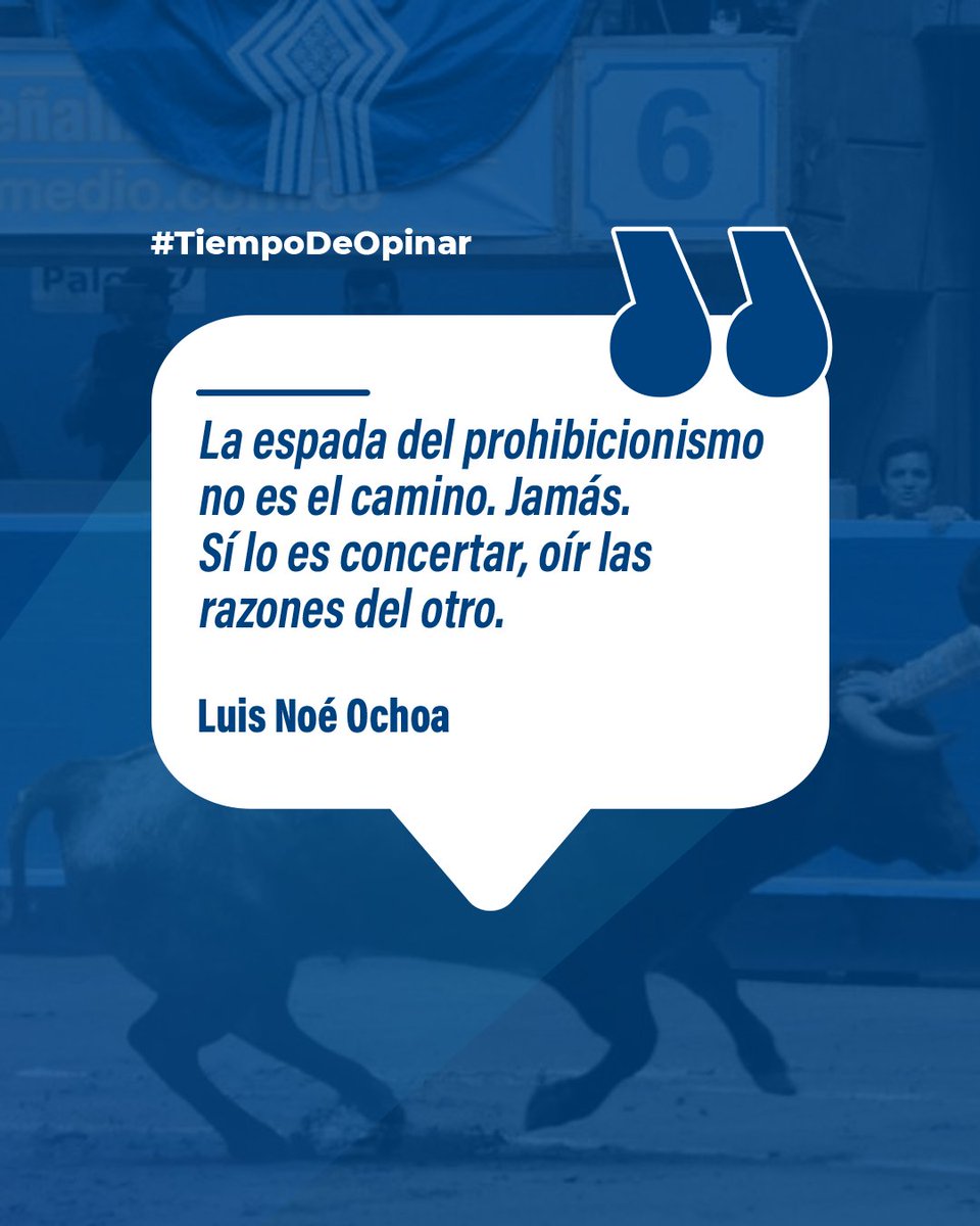 📍#TiempoDeOpinar | Esta es la columna de Luis Noé Ochoa titulada 'La espada del prohibicionismo' ► eltiempo.com/opinion/column…