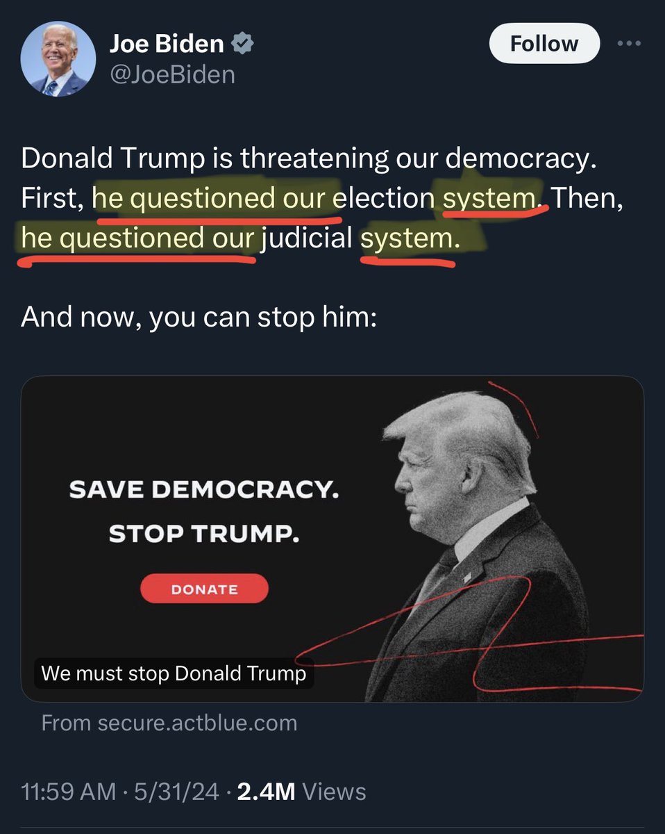 MikeBenzCyber's tweet image. we’re at the stage where the system just straight-up tells you you can’t question the system
