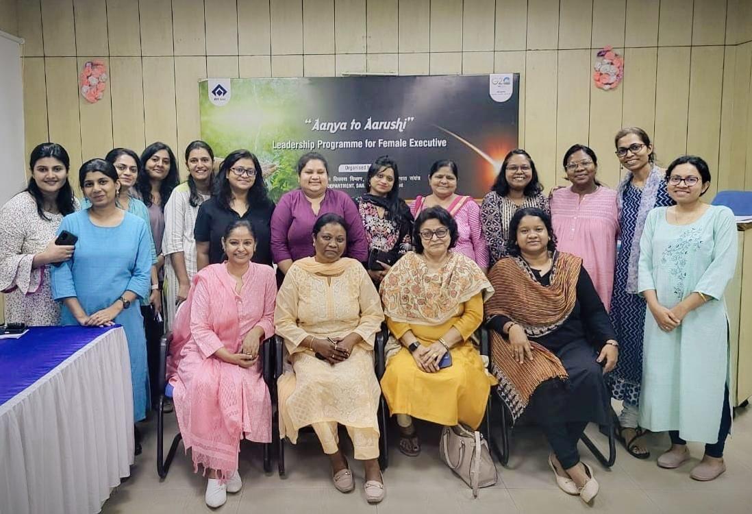 A half day Follow Up Session was organized by HR-L&D Department for the participants of 'Aanya to Arushi', a closed-loop Leadership Development Programme for female executives on 31.05.2024.
@SAILsteel 

#WomenEmpowerment 
#Leadership