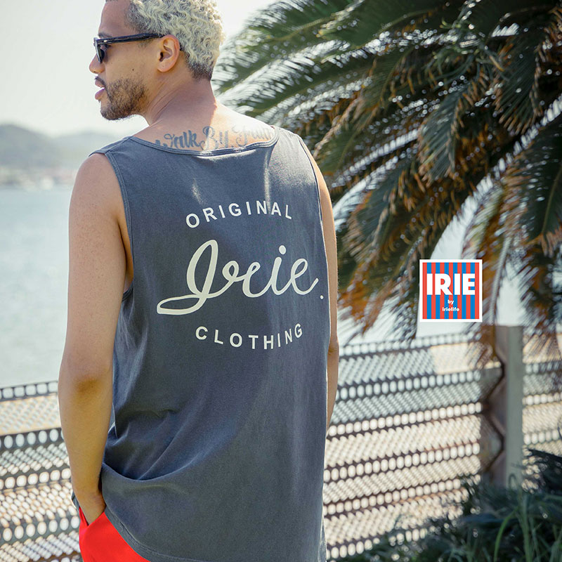 DISSIDENT_OSAKA's tweet image. 【6月1日(土)発売】

IRIE by irielife(アイリー バイ アイリーライフ) “CURSIVE LOGO DYE TANK TOP”

dissident1.com/product-list?k…

ピグメント染め加工を施したタンクトップ。
製品染めを施すことにより生地にあたりを付け、古着のような風合いを表現。

#IRIE
#アイリー