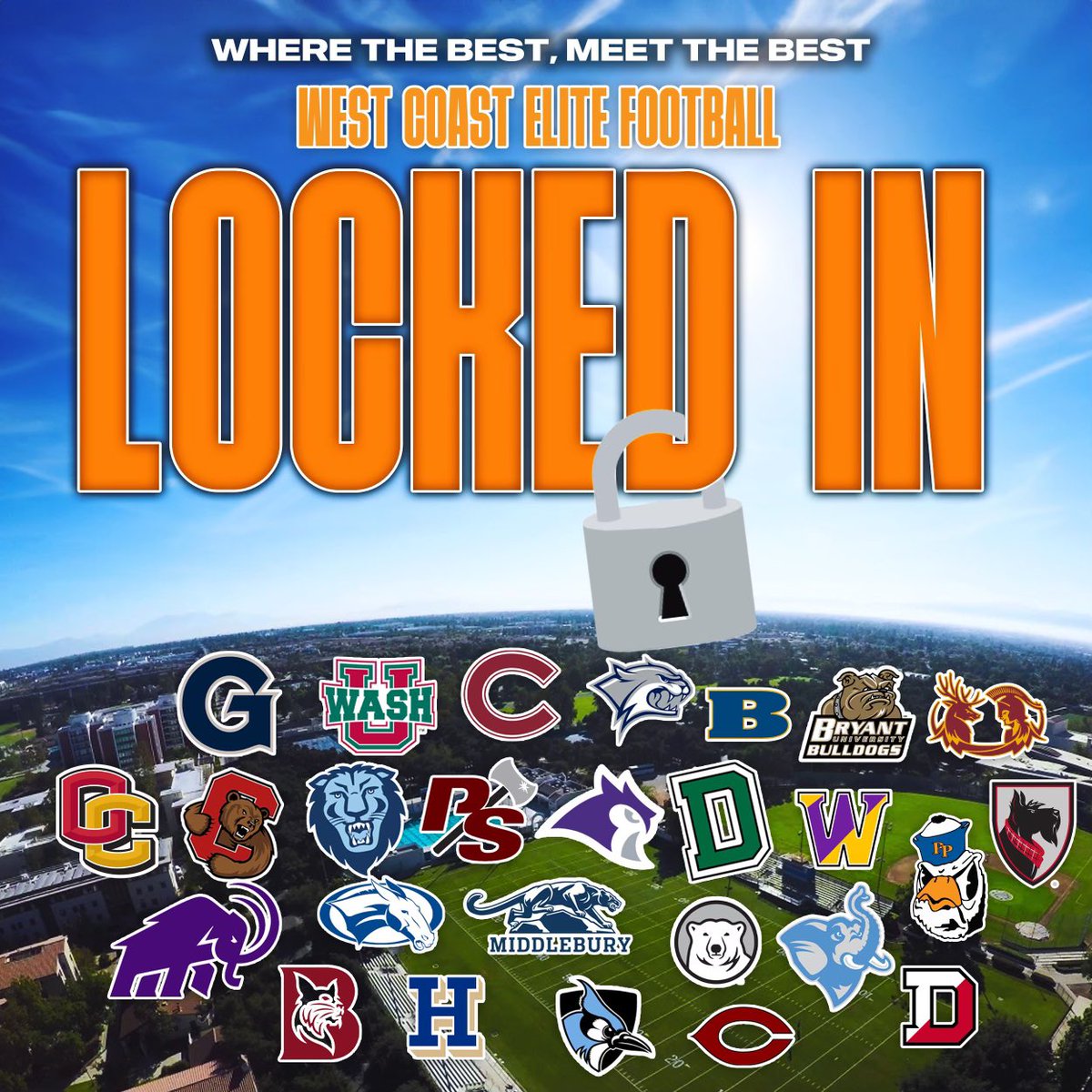 Will be at West Coast Elite this Saturday/Sunday to compete. <a href="/EliteFBClinics/">Elite Football Clinics</a>