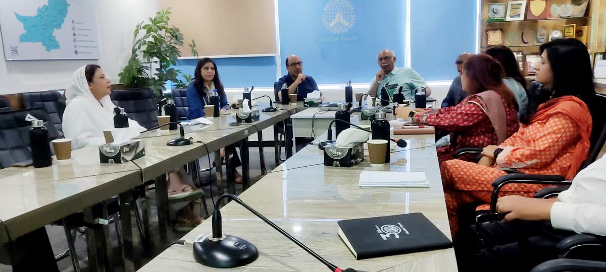 We had a highly productive meeting with the Managing Director of Sindh Education Foundation (SEF) and his team at our Country Office in Islamabad. Their visit to the MH Wazirabad educational complex and the Islamabad School of Excellence of Muslim Hands was incredibly insightful.