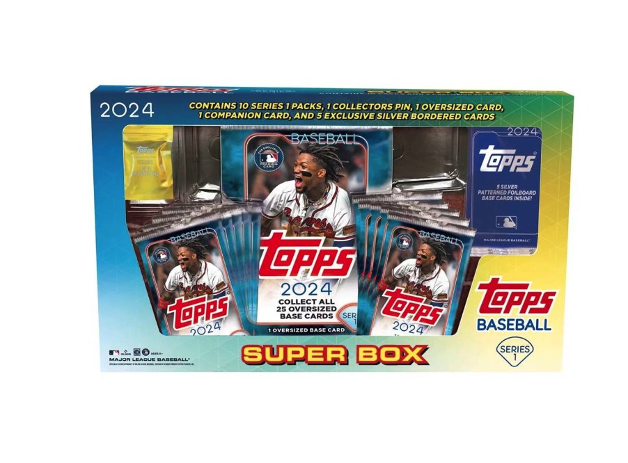 Ad: 2024 Topps Series 1 Baseball Super Box on Scheels => bit.ly/3RbbrVX