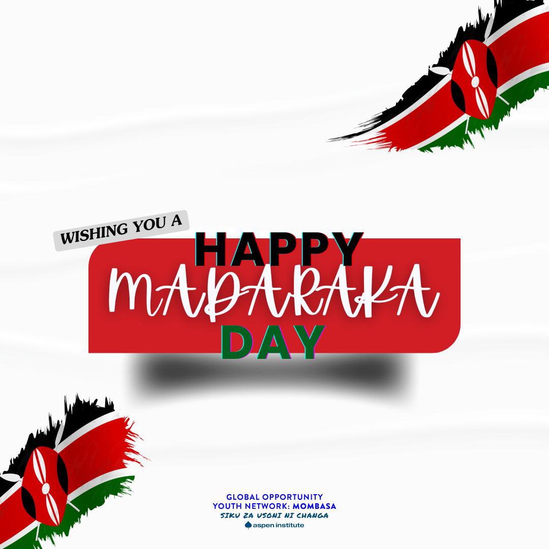 61 years and counting of unity, progress, and pride. 
We would like to wish all Kenyans, a Happy Madaraka Day!

#MadarakaDay