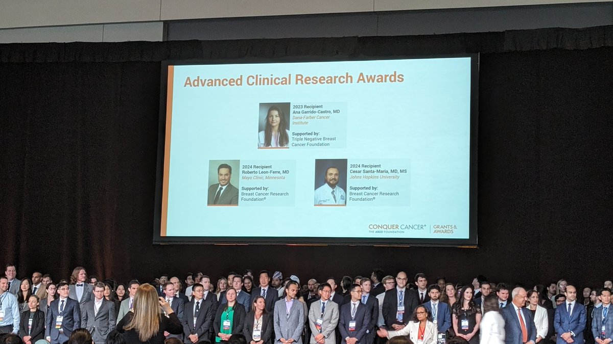 Antonio Wolff, MD (#HealthPolicyIsEconomicPolicy) (@awolff) on Twitter photo What a trio of ACRA Award recipients, including <a href="/hopkinskimmel/">Johns Hopkins Kimmel Cancer Center</a> <a href="/JHBreastGyn/">JHBreastGynResearch</a> Cesar Santa-Maria, MD! Congratulations to all in the Class of #ASCO24 <a href="/ConquerCancerFd/">Conquer Cancer, the ASCO Foundation</a> awardees and their mentors! <a href="/ASCO/">ASCO</a> What a trio of ACRA Award recipients, including <a href="/hopkinskimmel/">Johns Hopkins Kimmel Cancer Center</a> <a href="/JHBreastGyn/">JHBreastGynResearch</a> Cesar Santa-Maria, MD! Congratulations to all in the Class of #ASCO24 <a href="/ConquerCancerFd/">Conquer Cancer, the ASCO Foundation</a> awardees and their mentors! <a href="/ASCO/">ASCO</a>