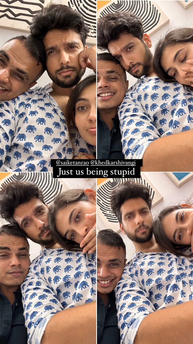 Awwwwww 😍😍 this is sooo cutuuueee
Your stupidity is sooo cutuuueee😅 btw looking sooo cutuuee🤩❤️

@KhedkarShivangi @saiketanrao 

#Cutenessoverloaded #hayee #KhedkarShivangi #SaiKetanRao #SaiShi