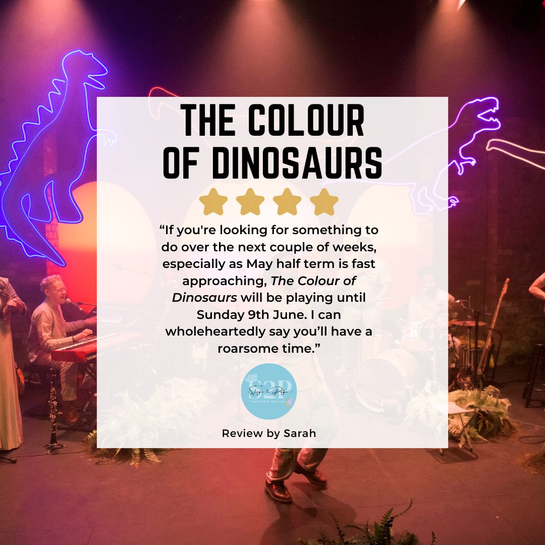 Check out our ⭐⭐⭐⭐ review of The Colour of Dinosaurs, currently playing at @polkatheatre 🦖 You can read the full review here: stagetopage.co.uk/2024/05/the-co… AD | gifted