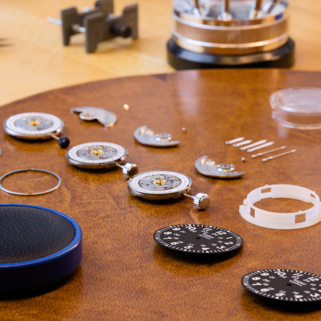 technewatches's tweet photo. Fitting of dial and hands on the Soprod P024 Swiss Made movements in our European workshop. The assembly and testing is carrier in house and qualifies for the Made in Europe label.
Find out more about our Made in Europe, general purpose watch; at https://t.co/yCEs9BNxBS https://t.co/rTWpbLKlGt