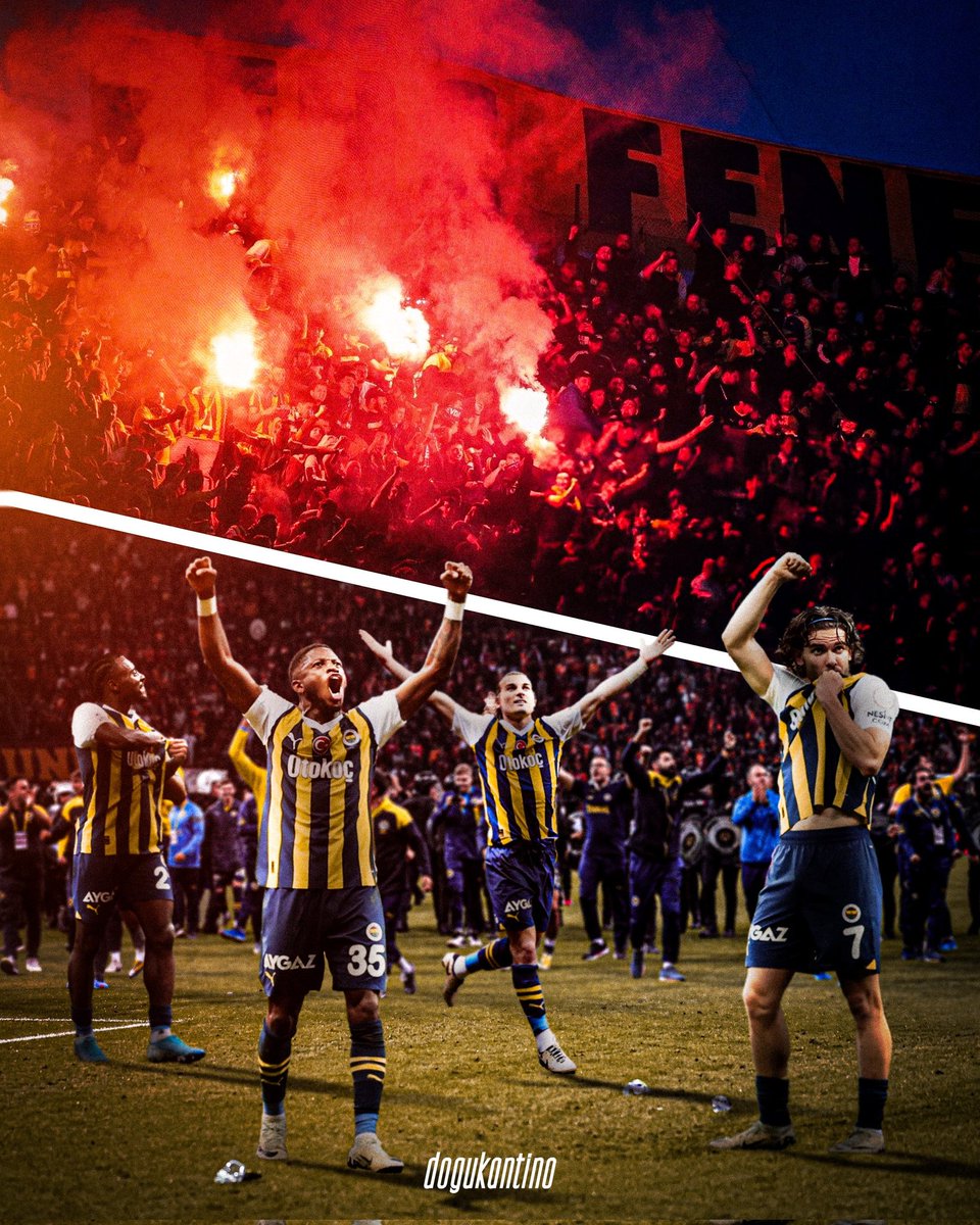 Sizinle gurur duyuyorum.Belki şampiyon olamayacağız ama dün akşam gösterdiğiniz karakter yıllar boyunca hafızamda yer edinecek.💜💛