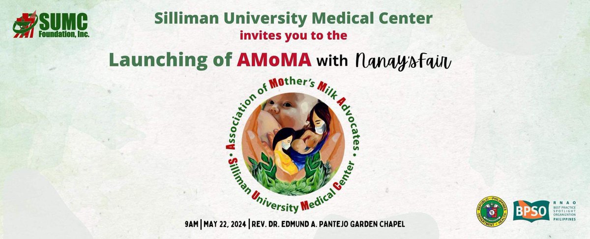 Strengthening our advocacy for breastfeeding is one of the thrusts of the Mother-Baby Friendly Hospital Initiative (MBFHI) in Silliman University Medical Center.
#MBFHI #SUMCFI 
#RNAO #BPSO 
#BPSOPhilippines

Like, share and support this program!