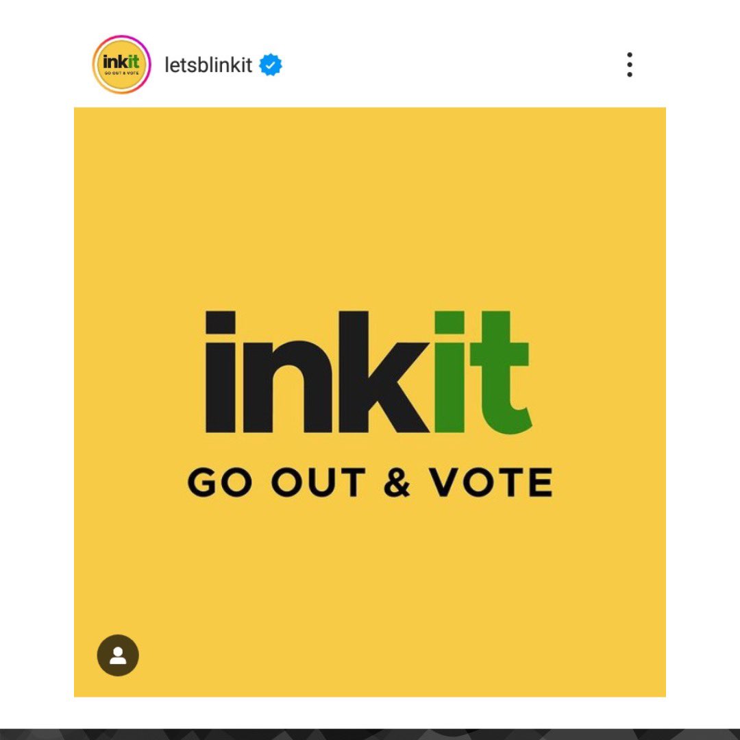 Brands urging people to vote and contribute to creating a better tomorrow with their creatives!

1/9 👇

#MarketingMind #MomentMarketing #GoVote