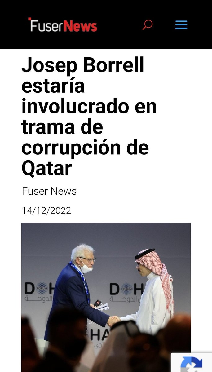 @hermanntertsch Lo que diga el 'integro' Borrell...🤷🏼‍♀️🤦🏼‍♀️👇🏻

Urge una renovación institucional de una justicia europea imparcial
#QatarGate
#MarocGate
#pfizerGate