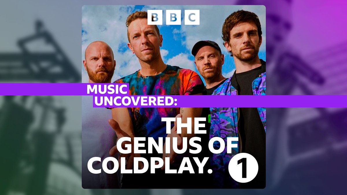 Have you listened yet? 👀 @gregjames takes a dive into @coldplay’s remarkable journey in music and beyond… Music Uncovered: The Genius of Coldplay | Listen here: bbc.co.uk/sounds/brand/p…