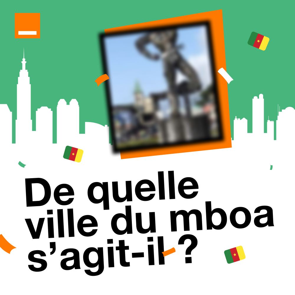 Orange_Cameroun's tweet photo. [ Mboa Quiz 🇨🇲]
Observe l'image 👀...
Reconnais-tu cette ville du mboa ? 
#FêteDelUnite2024 
#UniteNationale2024 https://t.co/xMxk25YAqD