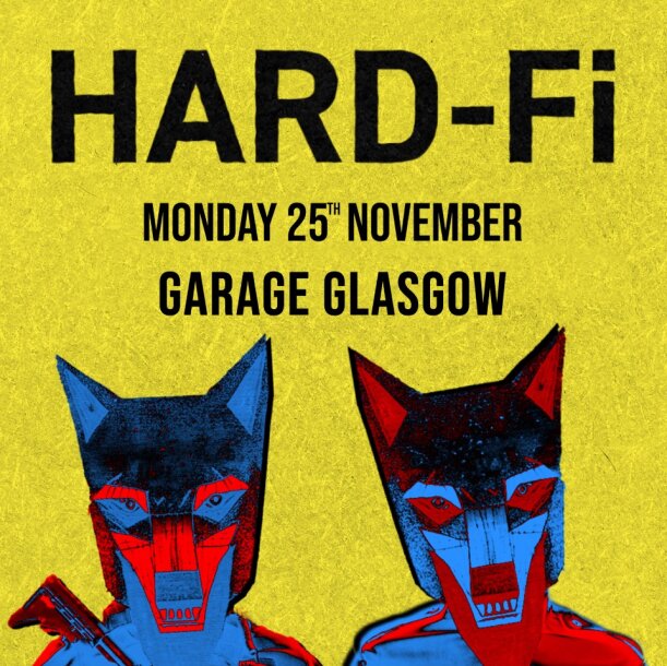 📢Hard-Fi announce first full UK tour in 11 years On sale Friday 10am @SWG3glasgow 🎟️t-s.co/har60 @HARD_FI @WhatsOnGlasgow