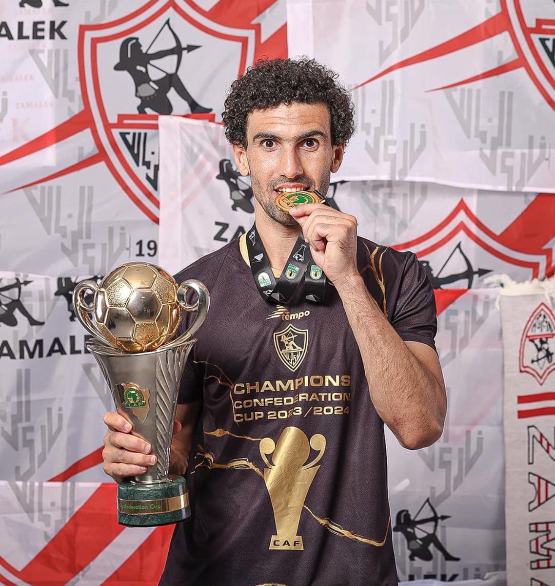 🏆 Celebrate Zamalek’s monumental victory in the CAF Confederation Cup with the exclusive 2023/24 Champions Jersey! 🎉 

Don’t miss out, grab yours now at tempo-eg.com! 

🏆 احتفل بفوز الزمالك التاريخي في كأس الكونفدرالية الإفريقية مع قميص الأبطال الحصري ⭐️