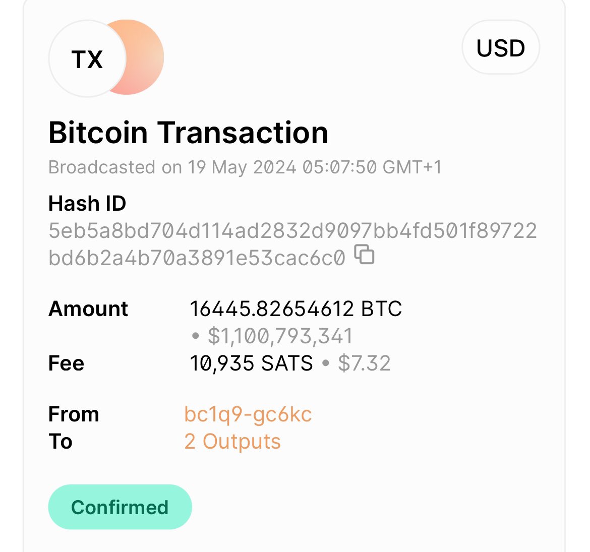 Someone moved $1 billion worth of #Bitcoin on the weekend for only $7 fees.  Now, try this with a fiat currency.