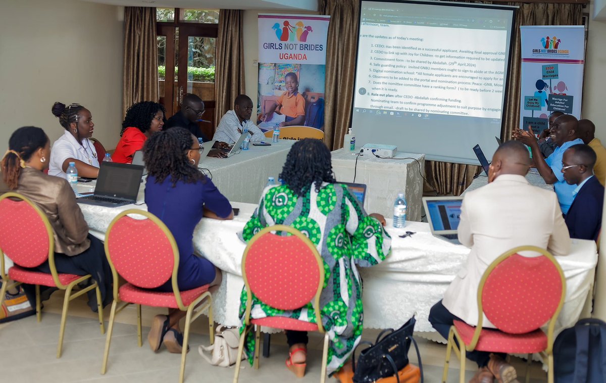 Happening - Our National Steering Committee meeting as we go thru &prepare for the ongoing transtion process: Movement building is key &we are happy to have such committed members working tirelessly to ensure that the Alliance goes through a smooth transition: #EndChildMarriage