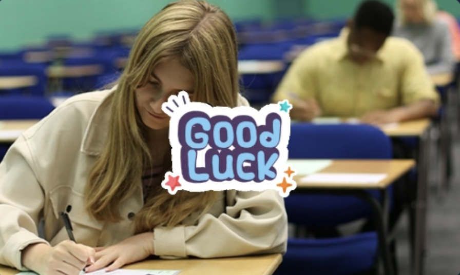 Good luck with your exams! ✨ Everyone from Libraries wishes you the best, we know you've got this 💪