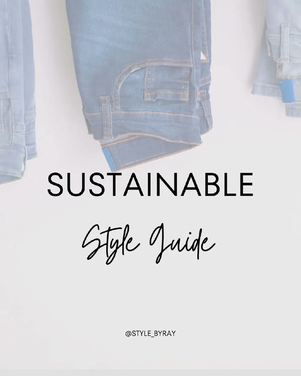 Want to build a conscious wardrobe without breaking bank? Our Sustainable Style Guide has got you covered! 💚 Swipe through for tips. Let's embrace sustainable fashion together! 🌿💃 #SustainableFashion #ConsciousCloset #FashionTips