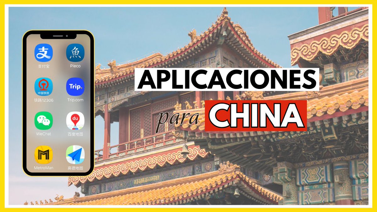 Comenzamos la serie de vídeos de #China y en este primer vídeo os indicamos las apps para viajar a China, un país del que podríamos decir que el teléfono móvil se ha convertido en imprescindible.
youtu.be/KNMz8WqRS-w