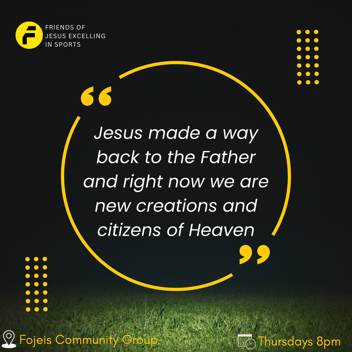 Jesus became our road back to God the Father.

We are now new creations and citizens of Heaven.

Thank you Jesus 🙏🏽.

#fojeis
#ThankyouLord 
#thankyouJesus 
#theway 
#newcreation
#saved 
#Mondaypost