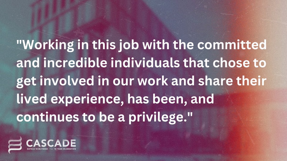 Celebrating a decade of commitment to public involvement at CASCADE! 

Explore our journey, milestones, and the powerful voices that have shaped our mission.⬇️⬇️

cascadewales.org/cascade-10-yea…
 #CASCADE #CASCADE10 #PublicInvolvement #LivedExperience