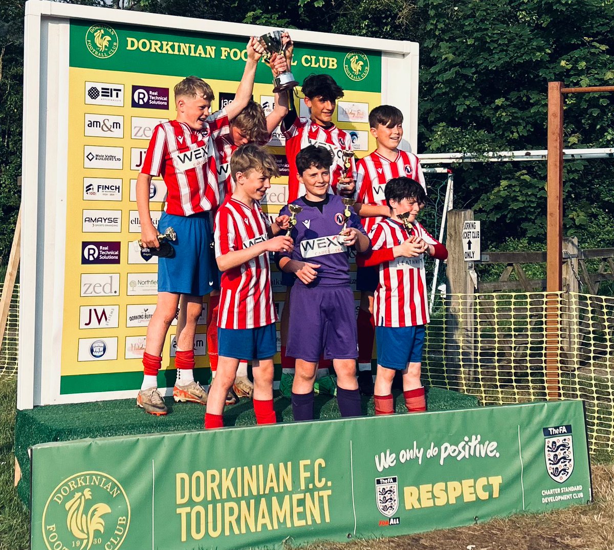 Dorking Wanderers Academy tweet media