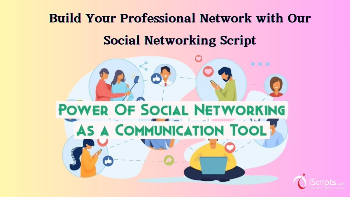 iscriptsdotcom's tweet image. 🌐 Build Your Professional Network with Our Social Networking Script! 🌐

Unlock the potential of your business with our professional social networking script. 🚀💼

Learn more at hubs.la/Q02xJKFP0

#ProfessionalNetworking #socialnetworkingscript #iscripts