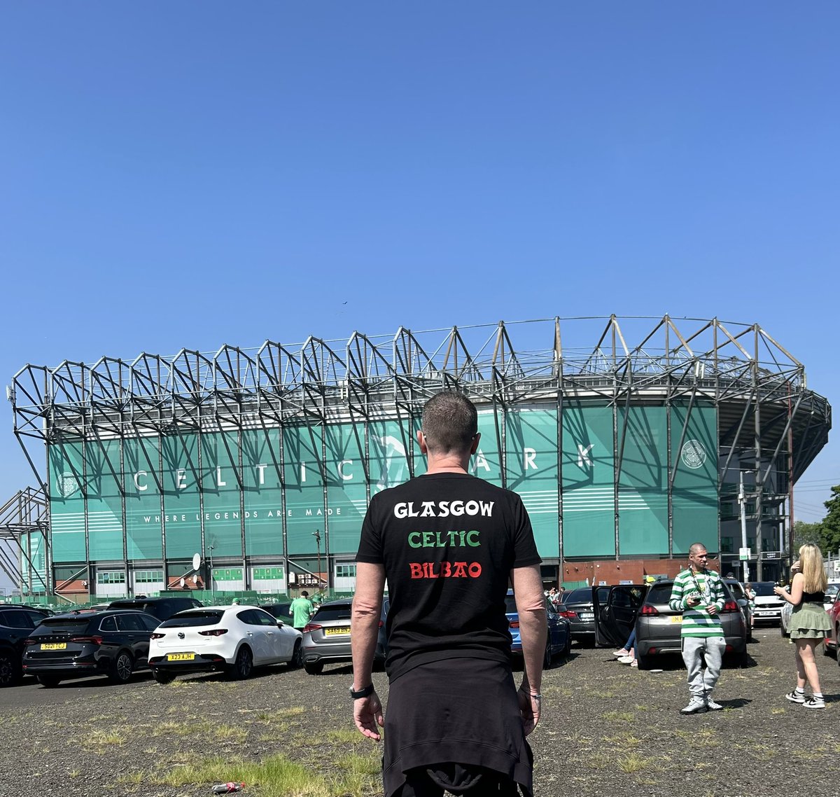 Bilbao Bhoys on Saturday at Celtic Park.