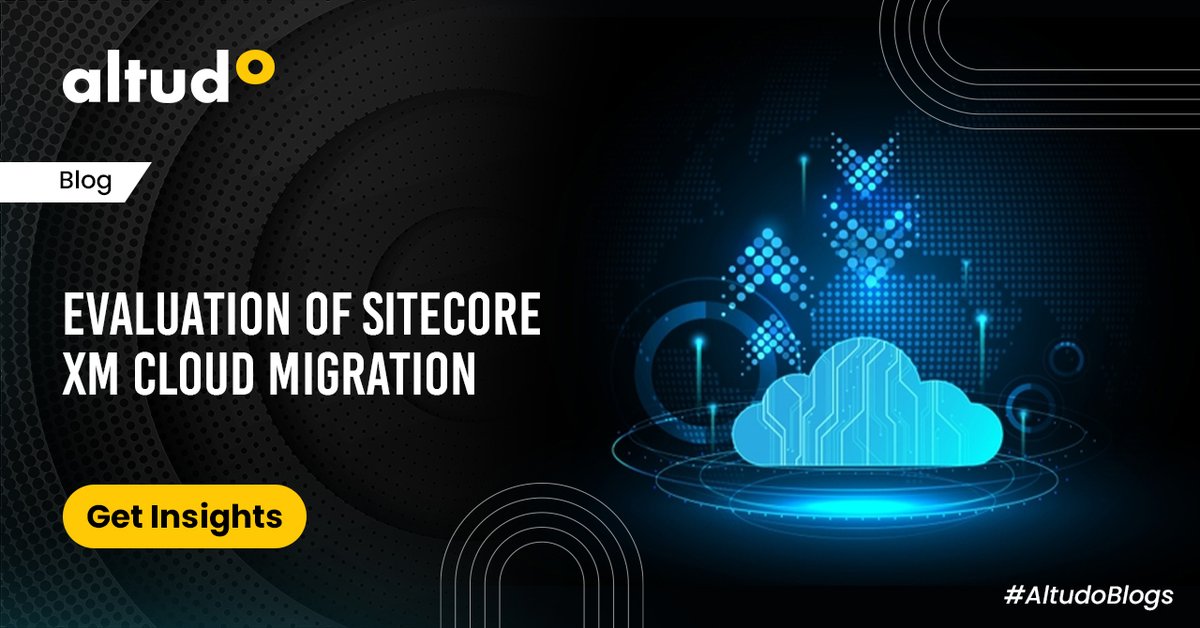 While there are numerous challenges associated with the migration process, the advantages outnumber them.✅ 
Get insights into #XMCloudMigration: altudo.co/insights/blogs…

#DigitalTransformation #SaaS #HeadlessCMS #SitecoreCMS #SitecorePartner #AltudoBlogs