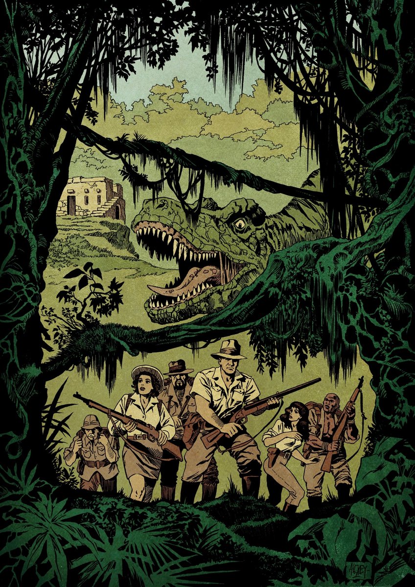 Jurassic horror commission.