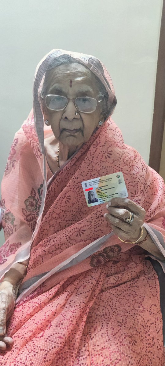 My grandmother aged 89, was super excited to be a responsible citizen and excercise her right to vote, but was left disappointed and harassed to find her name was deleted from the list and nobody at the station seemed to care! <a href="/ECISVEEP/">Election Commission of India</a> <a href="/mumbaielection/">MumbaiCityElection</a> #loksabhaeklection2024