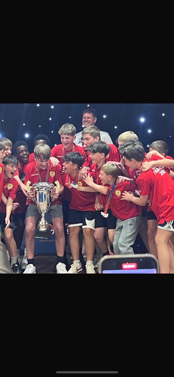 A big well done to our u13s yesterday for winning the Great Yarmouth tournament 🙌🏻 🔴⚫️🏆 #COYW