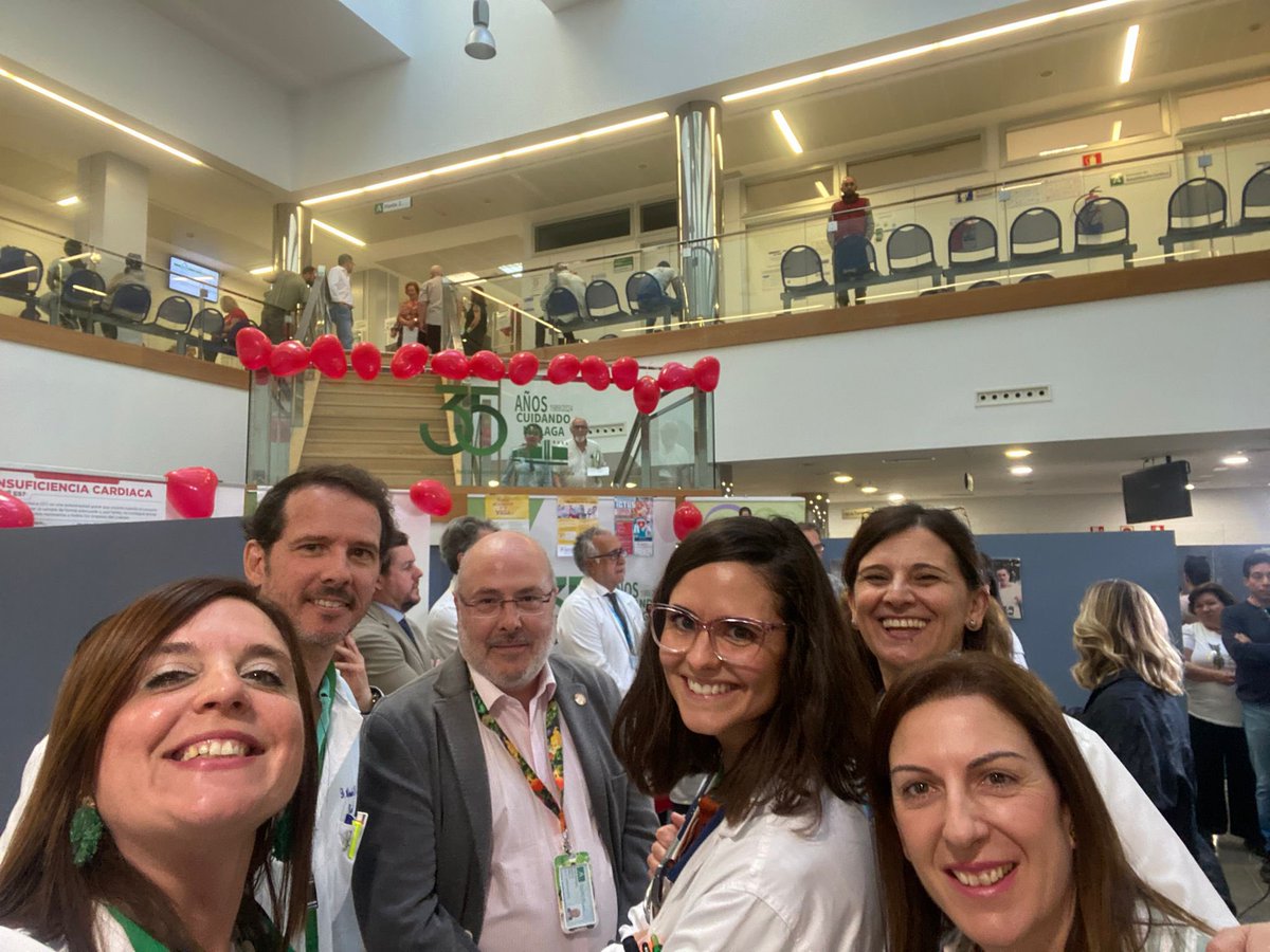 marlucale37's tweet photo. Iniciamos la Jornada Divulgativa sobre Insuficiencia Cardiaca en el Hospital Virgen de la Victoria
#NoDejesQueSeApague https://t.co/mRnbthJVrV