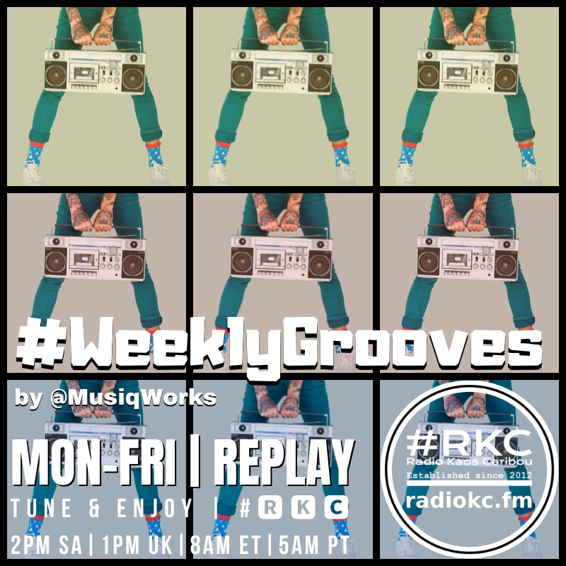 ▂▂▂▂▂▂▂▂▂▂▂▂▂▂
Less than 20 minutes to

@MusiqWorks's #WeeklyGrooves

EPISODE #173 │ 𝗠𝗢𝗡 #REPLAY

🎛️Weekly
🕺 #Groove
🎚️ #Delivery

⬇️Details⬇️
🌐 fb.com/RadioKC/posts/…

on #🆁🅺🅲 📻 radiokc.fm
▂▂▂▂▂▂▂▂▂▂▂▂▂▂