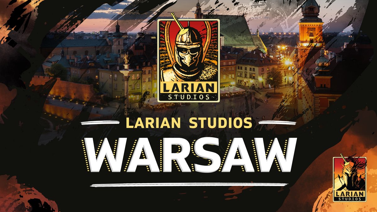 *obtains condition Enlarged*

With two very ambitious RPGs now starting development, what better way to see our visions realised than by growing the team and opening a 7th studio in the heart of Poland’s lively gaming scene!

Welcome, Larian Studios Warsaw!