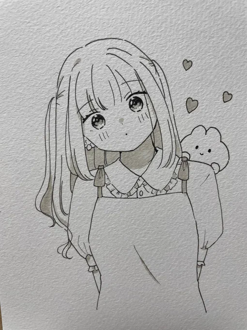 デザフェスで販売したアナログ原画たち アナログやっぱり難しい…でも楽しい… もう1枚鉛筆画があったけど写真忘れました 全部お迎えいただきました またアナログかくー!!!ᐡㅠ ㅠᐡ