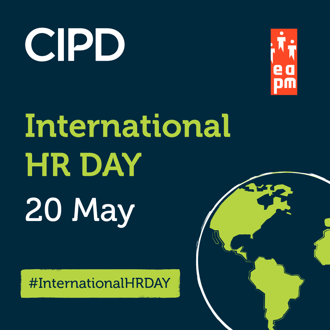 Happy #InternationalHRday!🎉 We hope you take a moment to recognise how together we’re transforming workplaces, embracing inclusivity, flexibility, & productivity 💜 Join the global celebrations! ➡ow.ly/q3zS50RMUGR #CIPD #HR #AI #EAPM #Leadership #HRshapingthenewfuture