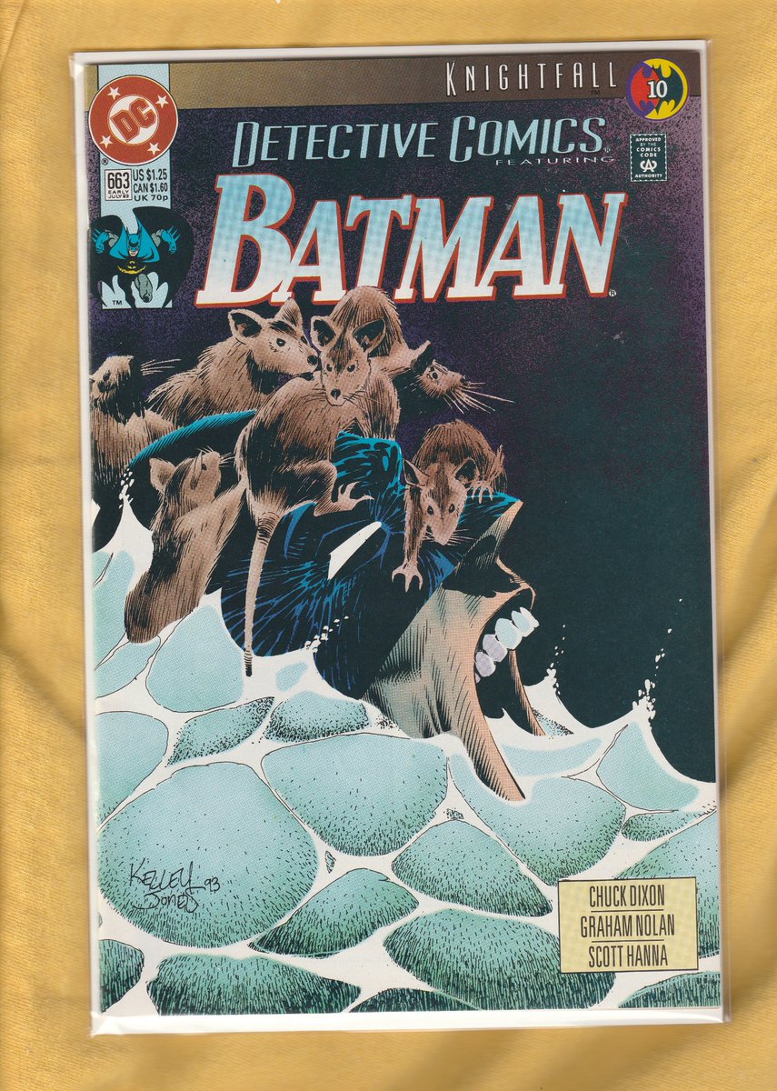 Detective Comics #663 (Jul 1993, DC)

ebay.com/itm/4037688832…

#DC #batman #knightfall #comics #comicbooks #comic #dccomics #dc #batmanknightfall #comiccollector #dcuniverse #comicartist #comiccollection #comics4sale #collector #cheapcomics #comiccommunity #mondays #90s