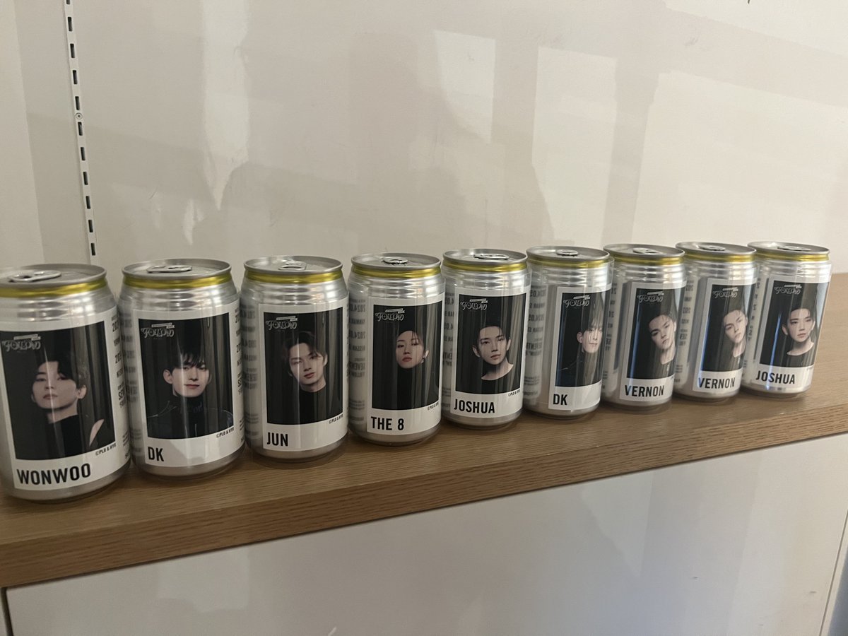 luneee38's tweet photo. SEVENTEEN セブチ museum 自販機
 ラベル 缶ジュース 缶 交換

譲 1-4

求 ジョンハン優先 ドギョム→ジョシュア

こちらn:1、異種 〇

郵送or梅田手渡し希望です。
(郵送の場合、缶はラベルのみ。手渡しは相談〇

リプライお願いいたします🙇‍♂️ https://t.co/Isgg8CSTPO
