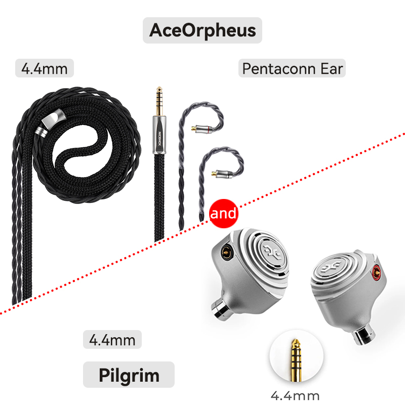 NICEHCK AceOrpheus 有り難 Pentaconn Ear 4.4mm