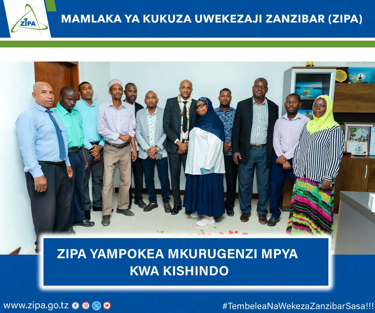 Zanzibar Investment Promotion Authority (@zipazanzibar) on Twitter photo 