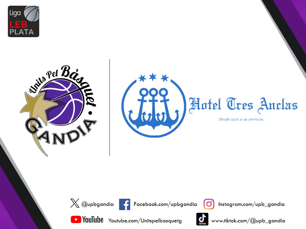 ESPONSORS |🏀

📢 Renueva su compromiso con el Units.👏

<a href="/HotelTresAnclas/">Hᴏᴛᴇʟ Tʀᴇs Aɴᴄʟᴀs ⚓⚓⚓</a> la elección perfecta para familias en busca de un entorno tranquilo inigualable en la playa de Gandía.

📍C/ De la Valldigna, 11
📞34 962848240
🌍hoteltresanclas.com

‼️Muchas gracias‼️

#UNITSCREIXEM💜
