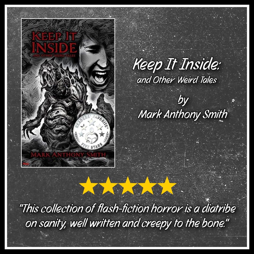 Keep It Inside: and Other Weird Tales by Mark Anthony Smith @MarkAnthonySm16 A variety of works to satisfy the tastes of any #horror fan. US amzn.to/4d25VON UK amazon.co.uk/dp/B089QPSLF8 #shortstories #KeepItInside #bookreview #bookreviews