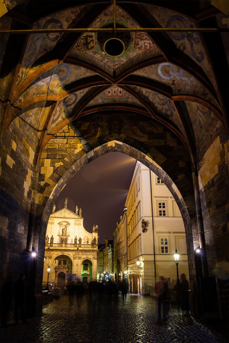 #Arch de #Prague #oldtown #night #rain #longexposure #CzechRepublic #Czechia #Praha #city #street #art #Czech #spring #project #sony #justgoshoot #keliones #travel