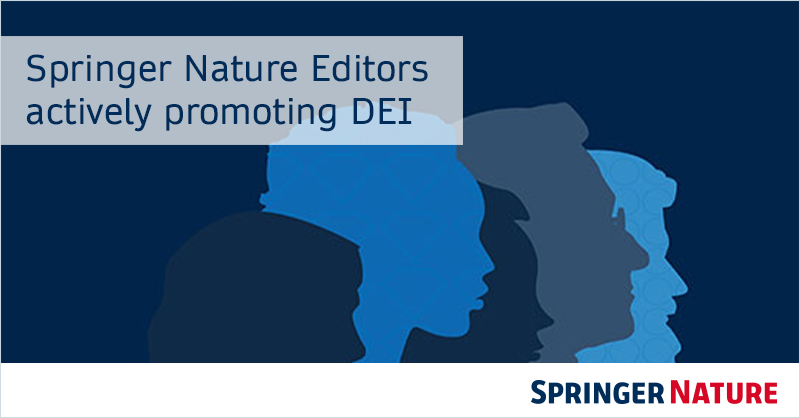 Learn how our Editors are promoting DEI by taking action in their journals and the positive impact it is having. These editors have opted to challenge the status quo and embark on a journey to make their journals an inclusive home for all. Find out more: springernature.com/gp/editors/res…
