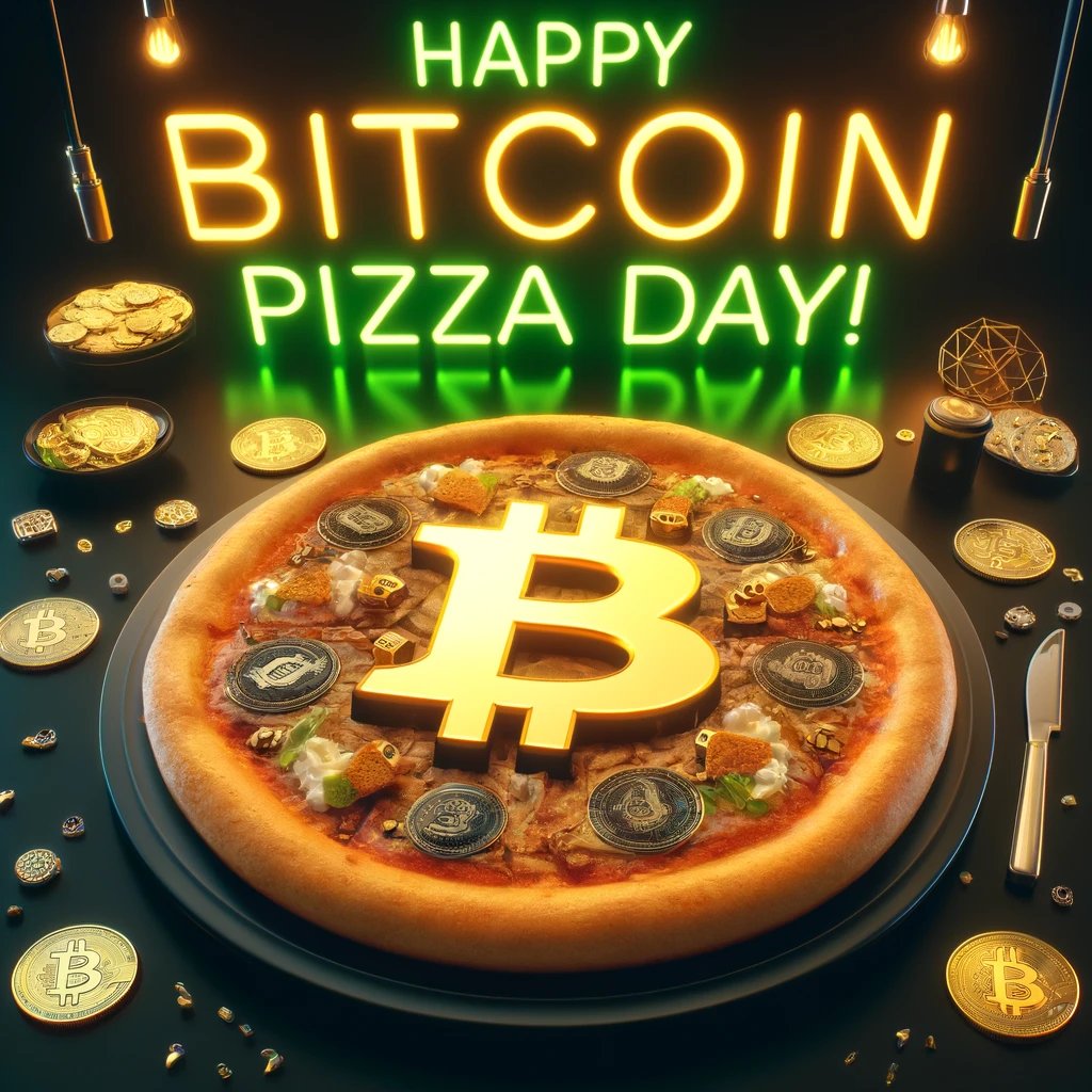🍕7 sự thật bất ngờ về Ngày Bitcoin Pizza👀 1. 10.000 BTC chỉ tương đương 41 đô la tại thời điểm mua 2. Hanyecz phải đợi 4 ngày để có được những chiếc bánh 3. Hanyecz đã mua hơn 2 chiếc pizza bằng Bitcoin 4. Jercos cuối cùng đã bán Bitcoin của mình 5. Ban